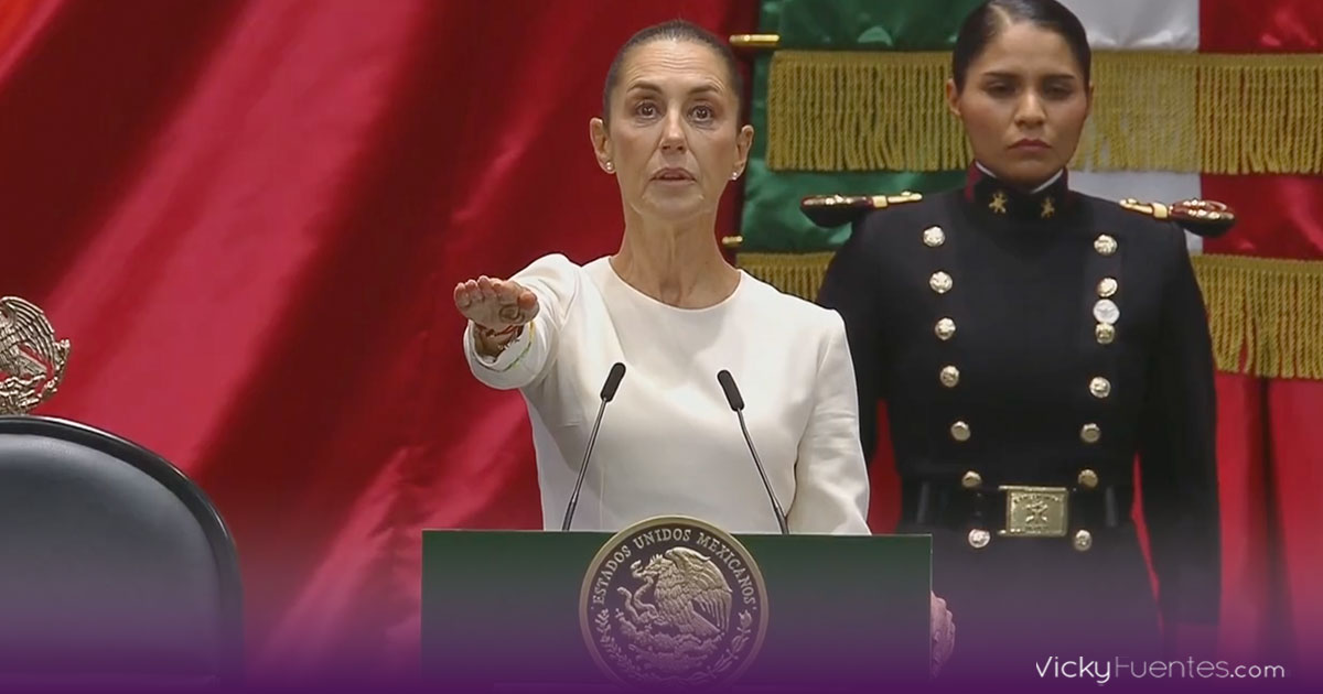 Claudia Sheinbaum toma protesta como la primera presidenta de México