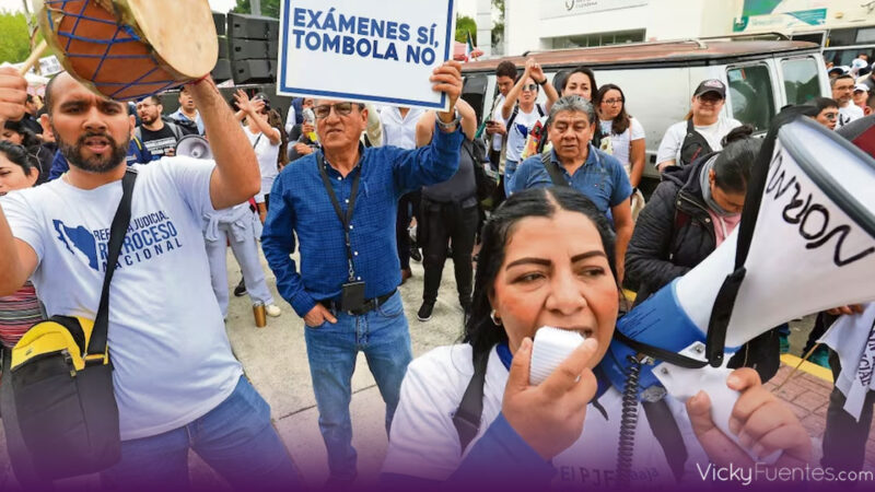 Jueces y magistrados inician mañanera judicial en respuesta a Sheinbaum