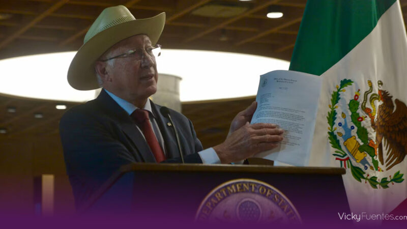 Ken Salazar desmiente a Gertz Manero sobre captura de ‘El Mayo’ Zambada