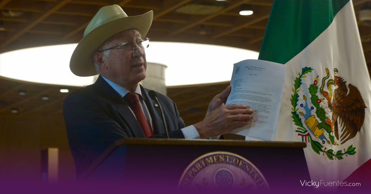 Ken Salazar desmiente a Gertz Manero sobre captura de ‘El Mayo’ Zambada