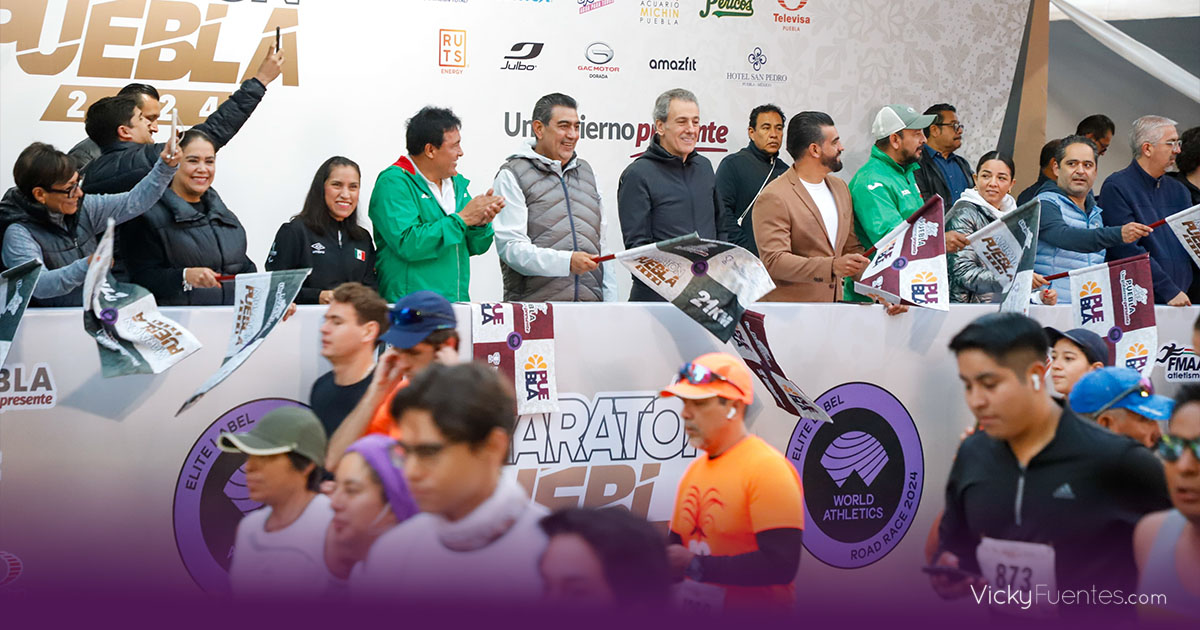 Maratón Puebla 2024 obtiene certificación internacional “Élite” por World Athletics