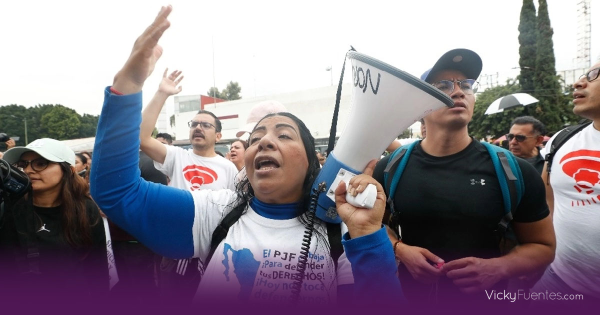 Jueces y magistrados continúan paro parcial en rechazo a la reforma judicial