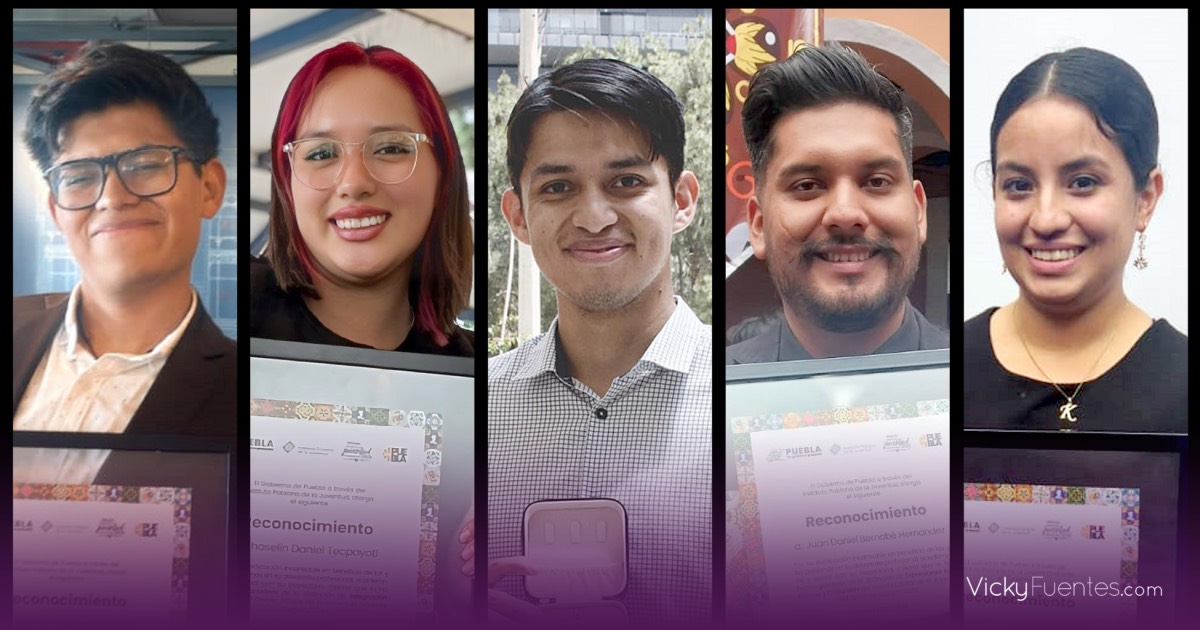 Universitarios BUAP ganan el Premio Estatal de la Juventud “Vicente Suárez” 2024 en cinco categorías