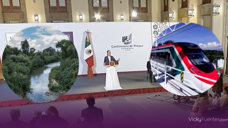 Compromisos de Claudia Sheinbaum con Puebla: saneamiento del río Atoyac y tren de pasajeros