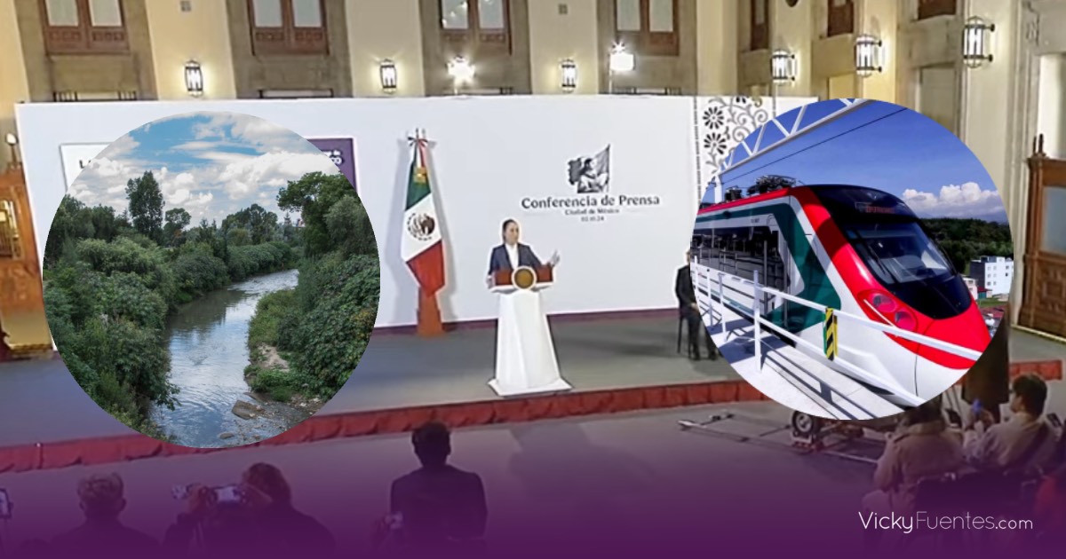 Compromisos de Claudia Sheinbaum con Puebla: saneamiento del río Atoyac y tren de pasajeros