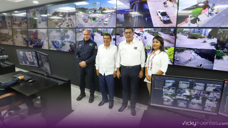 Puebla implementa el sistema de videovigilancia más grande de su historia