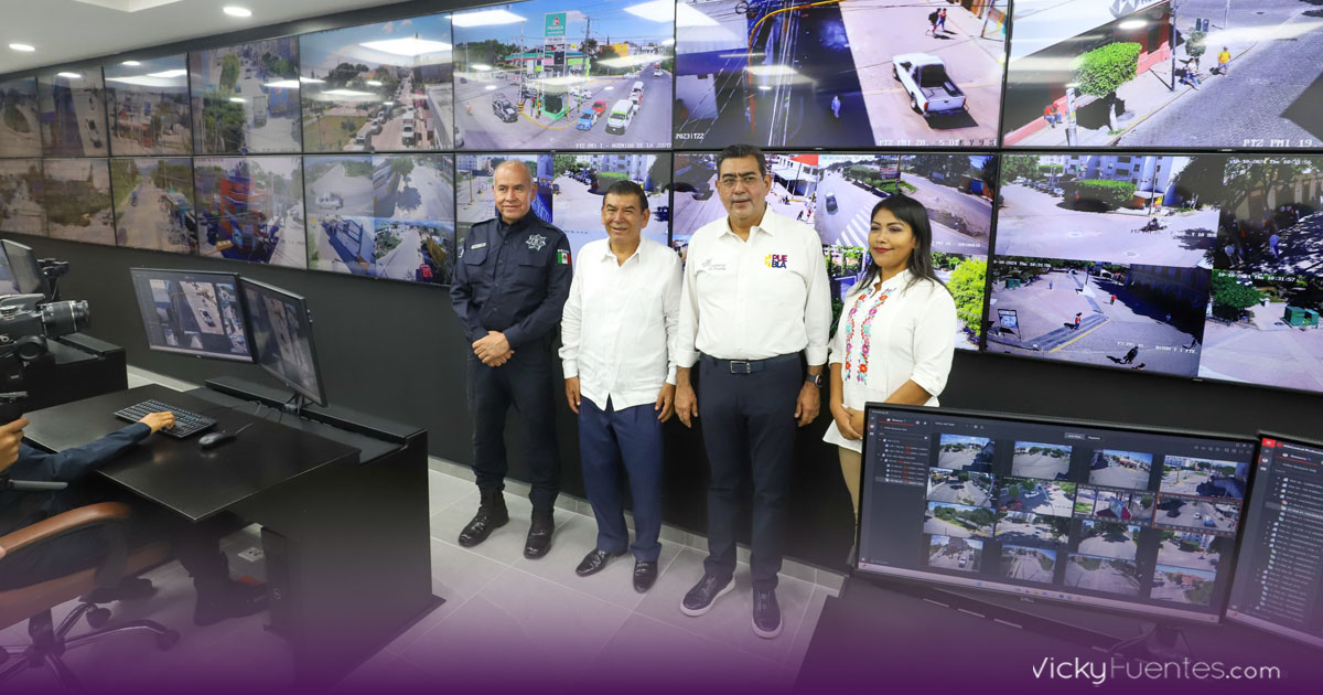 Puebla implementa el sistema de videovigilancia más grande de su historia