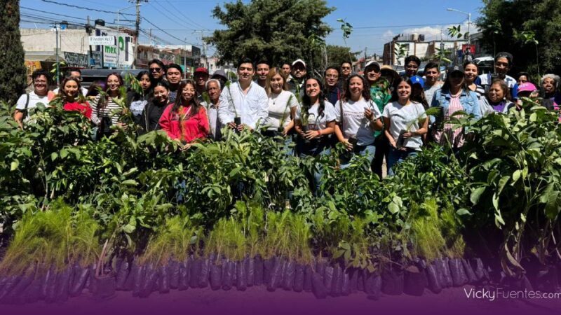 Alejandro Armenta lidera reforestación en Puebla y Tehuacán con el programa “Sembremos Esperanza”