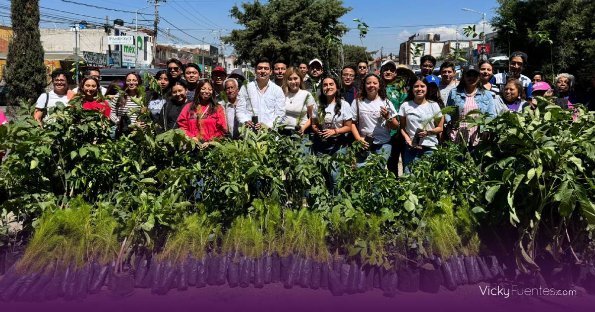 Alejandro Armenta lidera reforestación en Puebla y Tehuacán con el programa “Sembremos Esperanza”