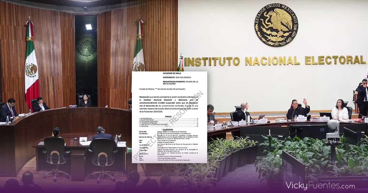 Tribunal Electoral permitirá al INE seguir con la elección judicial en 2025