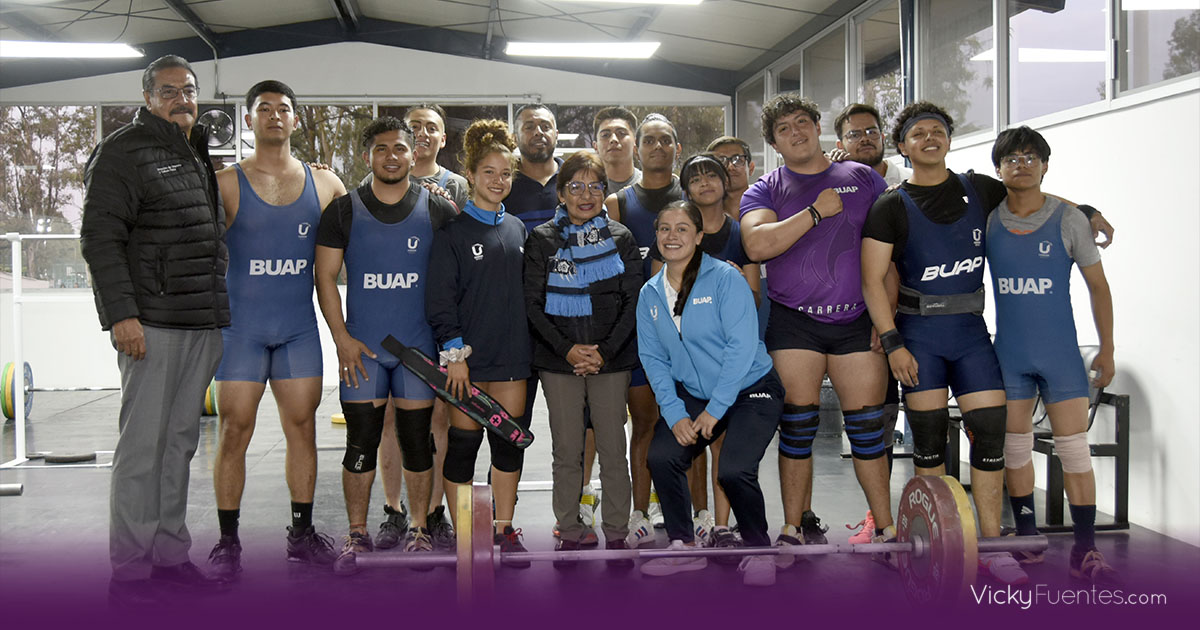 Inauguran ampliación del gimnasio de halterofilia en la BUAP para su equipo representativo