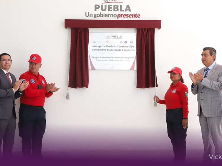 Nueva estación de bomberos en San Ramón refuerza seguridad en Puebla