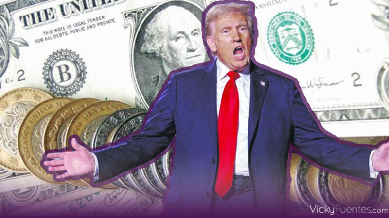 Peso mexicano se deprecia 2% tras amenazas de aranceles de Donald Trump