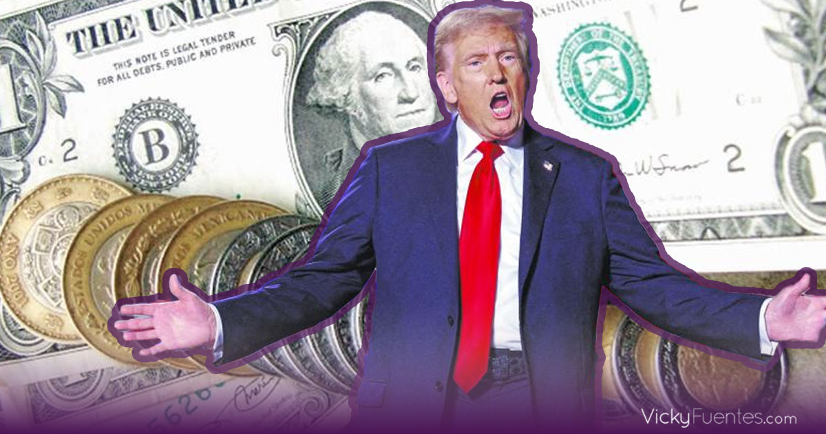 Peso mexicano se deprecia 2% tras amenazas de aranceles de Donald Trump