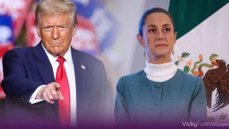 Donald Trump amenaza con aranceles de 25% a México si no frena migración y drogas