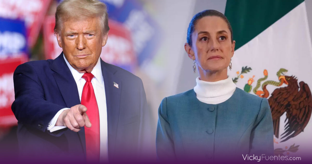 Donald Trump amenaza con aranceles de 25% a México si no frena migración y drogas