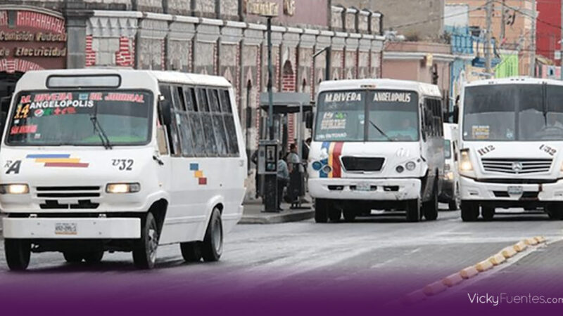 Usuarios rechazan aumento al transporte público en Puebla por pésimo servicio