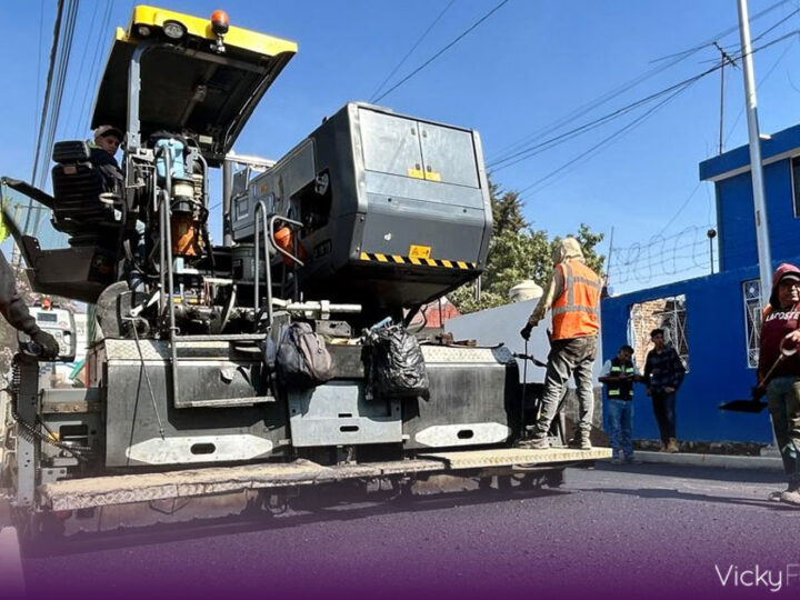 Avanza 82% la pavimentación de la calle 2 Sur en Puebla, informa Pepe Chedraui